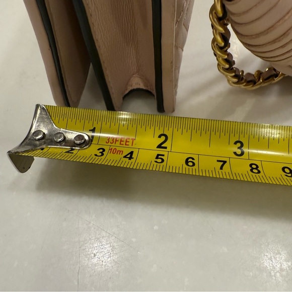 Tory Burch Fleming  Women’s Pale Pink Quilted Leather Crossbody Bag MSRP $348 - Picture 15 of 16